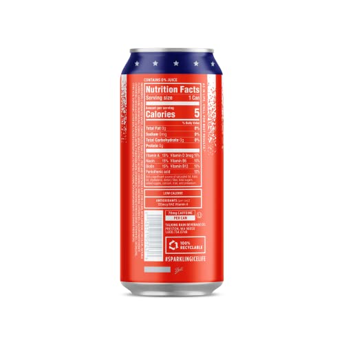 SPARKLING ICE® +CAFFEINE WATERMELON LEMONADE 16OZ CAN