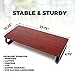 Executive Monitor Stand Riser & Computer Desk Laptop Organizer – for Home, Desktop, Screen, TV, Tablet, iMac Office Storage Table (Cherry)thumb 3