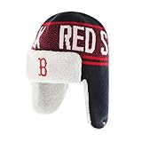 MLB Boston Red Sox '47 Asteroid Sherpa Knit Beanie, Navy, One Size