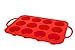 Metal Frame Premium Silicone Muffin Pan / Tin Cupcake Mold by Daisy's Dream - 12-Cup Silicone Pan / Baking Tray - Easy To Use - Simple To Clean