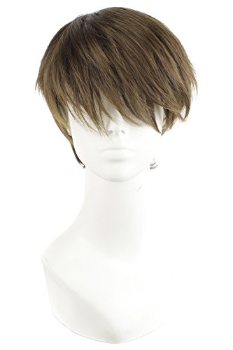 Short Straight Wig-Light Brown