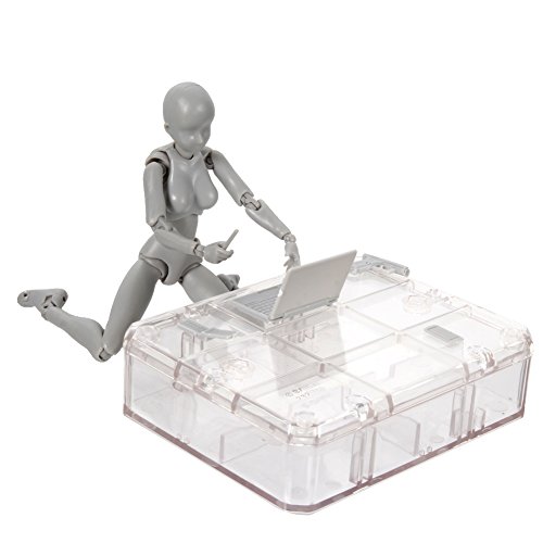 Tulas Action Figure Drawing Models, Human Mannequin Body Kun Doll Body-Chan Male/Female Action Figure DX Set with Accessories Kit, Suitable for Sketching, Painting, Drawing, Artist.