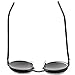 Pession Small Retro Steampunk Circle Flip Up Glasses/Sunglasses