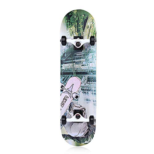 beiping Four-Wheel Double Snubby Maple Long Board Skateboard for Entertainment