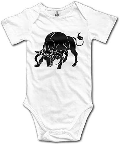HuanLiu Taurus Zodiac Sign The Bull Baby's Infant Creeper (0-2 Years Old)