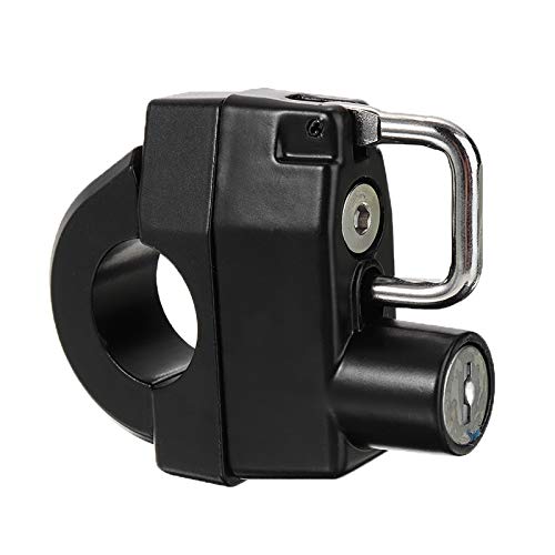 Photo 1 of 7/8" 1" Universal Motorcycle Parts Helmet Lock Anti-Theft Security Aluminum Alloy Locks with 2 Keys for Harley Davidson Sportster XL 883 1200