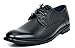 Bruno MARC PRINCE Men's Modern Classic Brogue Lace Up Leather Lined Perforated Dress Oxfords Shoes