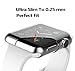 Apple Watch Case 42mm, Ultra-Thin Full Coverage TPU iWatch Case, Anti Scratch 0.25mm iWatch Screen Protector for Apple Watch iwatch Nike+ / Edition/Hermès/Series 3 / Series 2
