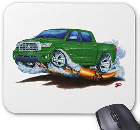 HYYCLS Toyota Tundra Crewmax Green Truck Mouse Pad