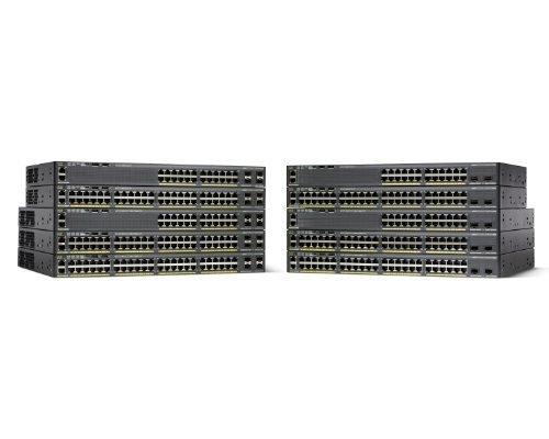 Cisco SMARTnet Eligible Catalyst 2960-XR 48 GigE PoE 740W 4 x SFP IP Lite WS-C2960XR-48FPS-I