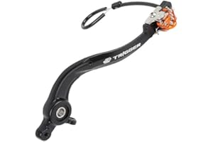 ZETA RACING Zeta Trigger Brake Pedal - Orange