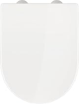 AAN D-Shape Toilet Seat with Soft Close Quick Release Easy Cleaning view 3