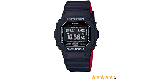 GSHOCK Men's Wrist Watch digital Display and Resin Strap, DW5600HR-1A :  Amazon.com.au: Clothing, Shoes \u0026 Accessories
