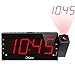 OnLyee Projection Clock with AM/FM Radio, Sleep Timer, Bedroom Desk Wall Ceiling Clock, 7