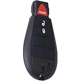 XINXUSONG GQ4-53T Car Key Fob Keyless Control Entry Remote 3 Button Vehicles Replacement Compatible with Cherokee 2014-2020 68105081