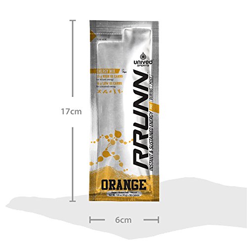 image for Unived RRUNN Pre Energy Sports Drink Mix, Runners & Athletes, Instant 