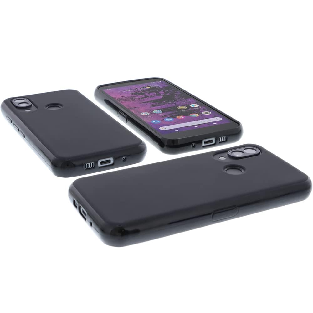 foto-kontor Protective case compatible with CAT S62 PRO rubber TPU mobile phone cover black