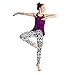 Alexandra Collection Love Dance Leggings for Women Black/White