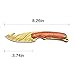 CIMA Real CS:GO Gut Knife Counter Strike CSGO Knives Fixed Blade Tactical Hunting Survival Knives (Gold)
