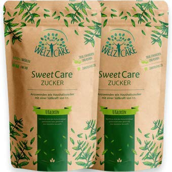 SweetCare-PREMIUM-Kristallzucker--2-x-1kg-Zuckerersatz--100-Vegan--keine-Kalorien--Low-Carb--mit-Erythritol-und-Stevia--Made-in-Germany SweetCare-PREMIUM-Kristallzucker--2-x-1kg-Zuckerersatz--100-Vegan--keine-Kalorien--Low-Carb--mit-Erythritol-und-Stevia--Made-in-Germany