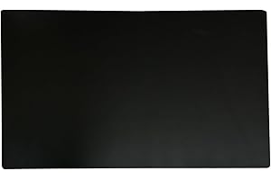 QLLY Solid Wood Table Top, Solid Board Replacement Desktop, One-Piece Wood Tabletop, Universal Countertop for Table and Workstation (Black, 39.4"x23.6"/100x60cm Rectangular)