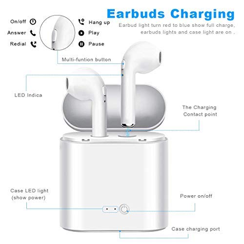 Wireless Bluetooth Headphones-Wireless in-Ear Headphones-Running Headphones for Women Men-Sport Bluetooth Earphones-Best Sport Wireless Earbuds-Outdoor Portable Bluetooth Earphones