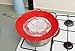 HomePop Boil Over Spill Stopper 12 Inch Red