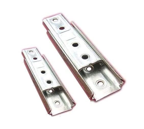 Just Accessories® Concealed Headboard Panel Wall Fixing Brackets Set of two Interlocking Wall Hangers Furniture Connector (1 x Pair)