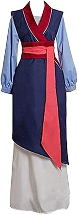 mulan blue dress
