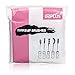 G2PLUS 100 PCS Disposable Dual Sided Oval Sponge Tipped Makeup Eyeshadow Brush Applicator Tool