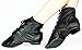 Cheapdancing Women’s Leather Practice Dancing Shoes Jazz Boots Soft-Soled High Boots, Black