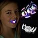 T-Trees Flashing Glow LED Mouthpiece Teeth Light Party Halloween Guard Rave Party Gift