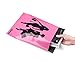 Metronic® 100 9x12 Poly Mailer Envelopes Shipping Bags Shopping Design with Self Adhesive, Waterproof and Tear-proof Postal Printed Bags PInk