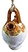 Miniature Pots Stringer - Hand Painted Ristra From Spain - White & Ochre