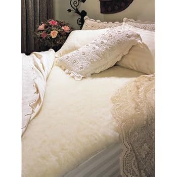 SnugFleece Elite Wool Mattress Pad - Queen
