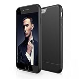 iPhone 6 Case, Maxboost [Vibrance Series] Protective Slider Case for Apple iPhone 6 (4.7) SOFT-Interior Scratch Protection with Vibrant Color - Black / Black