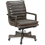 Hooker FurnitureLangston Leather Swivel Home Office Chair in Buckaroo