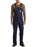 Carhartt Men's Denim Bib Overalls Unlined R08,Denim,34 x 32
