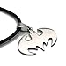 New Jewelry Slippy Batman Sign Pendant 316L Stainless Steel Necklaces (#2)