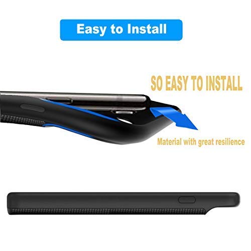 iPhone 6s Plus / 7 Plus / 8 Plus Battery Case, Slim Portable Rechargeable Charger Case - iPhone 6s Plus / 6 Plus 4000mAh by iBatrycas - Black-Unique