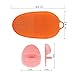 Silicone Body Scrubber Sponge+Silicone Facial Cleansing Pads - Jusdo Shower Washing Sponge Bathing Brush Cleaner Face Washing Exfoliation Bathing Glove