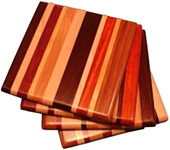 Handmade Wood Coasters - Random Hardwoods