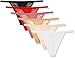 Madeline Kelly Women's 6 Pack All Over Lace String Thong Panty