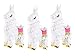 Llama Pinata - 3-Pack Miniature Llama Pinatas for Girls Birthday, Fiesta, Cinco de Mayo Party Supplies, Cute Prop, Centerpiece, Llama Party Decorations, Mini Sized 10.5 x 5 x 2 Inches primary