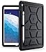 iPad Air 3 Case (10.5 Inch, 2019), iPad Pro 10.5 Case, Poetic Heavy Duty Shockproof Kids Friendly Silicone Case Cover with Apple Pencil Holder, Corner Protection, Sound-Amplification Feature Black primary