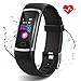Fitness Tracker, Waterproof Activity Tracker with Heart Rate Monitor and Sleep Monitor,Waterproof Pedometer, Step Counter, Calories Counter for Android & iPhone