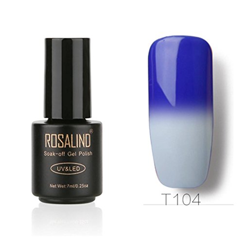 Oksale 7ML 30 Colors Changing Gel Nail Polish Nail Art Nail Gel Polish UV LED Gel Polish (#04)