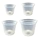 Slotted Clear Orchid Pots by rePotme - Growers Assortment (8 pots - 2 Each of 3", 4", 5", and 6") primary
