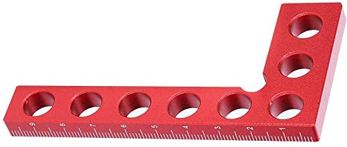 90 Degree Precision Woodworking Tools Positioning Squares 10cm/3.9inch Red