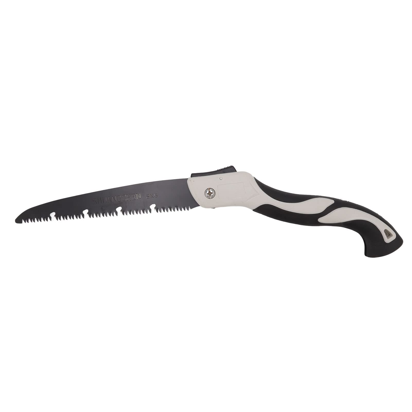 260mm Folding Saw, Home Hand Pull Woodworking Quick Folding Hand Saw, Felling Saw Garden Small Handheld Triple Cut Tooth Saw with High Speed Chip Receding Slot
